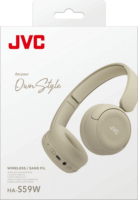 JVC HAS-59WCU Bluetooth / Vezetékes Fejhalgató Headset - Bézs