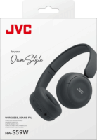 JVC HAS-59WBU Bluetooth / Vezetékes Fejhalgató Headset - Fekete