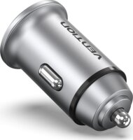 Vention FFFH0 USB-A + USB-A Autós gyorstöltő 60W (30W+30W) - Szürke