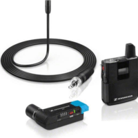 Sennheiser AVX-MKE2 Csiptetős Lavalier mikrofon szett - Fekete