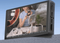 Portkeys 5.4" PL5 Hordozható Érintőképernyős Kamera Monitor - Fekete