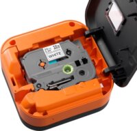 Brother PT-E720BT P-Touch Cube Pro Címkenyomtató Bluetooth / USB - Fekete / Narancssárga