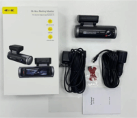 BlackBird L60 IPS 4K+4K Wifi Autós Menetrögzítő kamera - Fekete