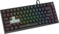 Savio Astral Black Jade Mechanikus USB TKL RGB Gaming Billentyűzet US - Fekete