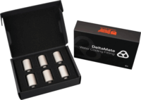 Thermal Grizzly TG-DM-FIT-6208 DeltaMate Extender G1/4" apa - G1/4" anya MF28 Toldócsatlakozó - Ezüst (6db / csomag)