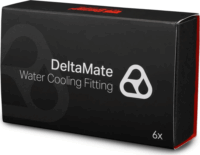 Thermal Grizzly TG-DM-FIT-6214 DeltaMate Fitting HT14 G1/4" apa Adapter - Ezüst (6db / csomag)