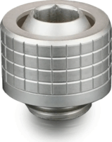 Thermal Grizzly TG-DM-FIT-6217 DeltaMate Fitting ST13 G1/4" apa Kompressziós Fitting Adapter - Ezüst (6db / csomag)