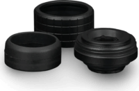 Thermal Grizzly TG-DM-FIT-6002 DeltaMate Fitting HT16 G1/4" apa Adapter - Fekete (6db / csomag)