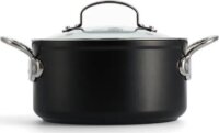 GreenPan Barcelona Pro Lábas Üveg fedővel Ø 20cm 3,1L - Fekete