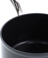 GreenPan Barcelona Pro Nyeles Lábas Üveg fedővel Ø 20cm 3,1L - Fekete