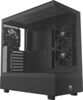 Thermaltake Pureline 270 midi Torony Számítógépház + 2db 120mm ventilátor - Fekete