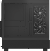Thermaltake Pureline 270 midi Torony Számítógépház + 2db 120mm ventilátor - Fekete