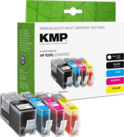 KMP (HP C2N92AE) No. 920 XL Utángyártott Toner - Tri-color + Fekete