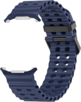 Mybandz 65037 Samsung Galaxy Watch Ultra Waves szilikon Okosóra szíj 34mm - Sötétkék