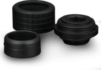 Thermal Grizzly TG-DM-FIT-0014 DeltaMate Fitting HT14 G1/4" apa Adapter - Fekete