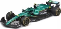 Bburago Aston Martin AMR25 F1 versenyautó fém modell 1:43