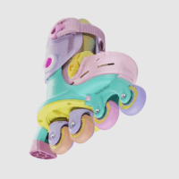 Yvolution Twista Állítható Egysoros görkorcsolya 29-34 Méret - Szivárvány