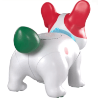 Kensho Kaboom Kibo - francia bulldog kutya interaktív Játék - Strawberry