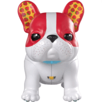Kensho Kaboom Kibo - francia bulldog kutya interaktív Játék - Strawberry