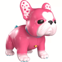 Kensho Kaboom Kibo francia bulldog kutya interaktív Játék - Heart