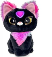 My Fuzzy Friends Magic Whispers suttogó cica interaktív plüssfigura - Sable