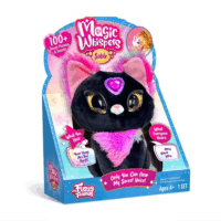 My Fuzzy Friends Magic Whispers suttogó cica interaktív plüssfigura - Sable