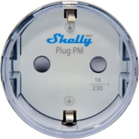 Shelly 251290 WiFi / Bluetooth Okos dugalj fogyasztásmérővel - Fehér