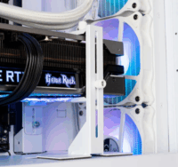 SilverStone SST-GB01W GPU tartó konzol - Fehér