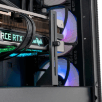 SilverStone SST-GB01B GPU tartó konzol - Fekete