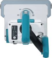 Makita VC010GZ Vezeték nélküli Akkus álló porzsákos Porszívó 40V - Fehér/Kék (Akku és töltő nélkül)