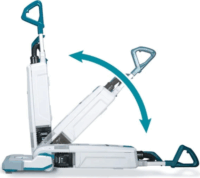 Makita VC010GZ Vezeték nélküli Akkus álló porzsákos Porszívó 40V - Fehér/Kék (Akku és töltő nélkül)