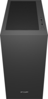 FSP U530-BS Midi Torony Számítógépház + 4db 120mm ventilátor - Fekete