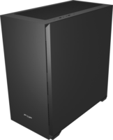 FSP U530-BS Midi Torony Számítógépház + 4db 120mm ventilátor - Fekete