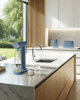 Smeg TSF01SBMEU 2 Szeletes Kenyérpirító 950W - Kék