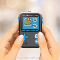 dreamGear My Arcade Gamer Mini Classic Hordozható Retro Játékkonzol - Fekete/Kék