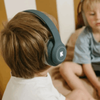 Kidywolf K-Ears Bluetooth gyerek fejhallgató - Kék