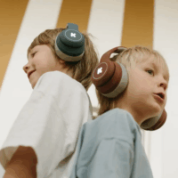 Kidywolf K-Ears Bluetooth gyerek fejhallgató - Kék