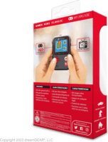 dreamGear My Arcade Gamer Mini Classic Hordozható Retro Játékkonzol - Fekete/Piros