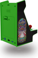 dreamGear My Arcade Nano Player Pro 4,08 Galaga Hordozható Retro Játékkonzol - Fekete/Zöld