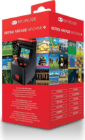 dreamGear My Arcade x Hordozható Retro Játékkonzol - Fekete/Piros