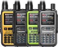BaoFeng UV-5R Walkie-Talkie 10 km hatótávval - Narancs