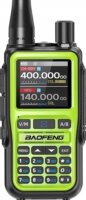 BaoFeng UV-5R EU Walkie-Talkie 10 km hatótávval - Fekete/Zöld