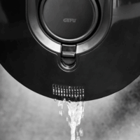 Gefu 28176 Saláta centrifuga Ø 25cm 5.0L - Fekete