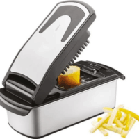 Gefu TREPPO 2.0 Multifunkciós 6 darabos Konyhai szeletelő - Fekete / Ezüst