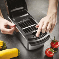 Gefu TREPPO 2.0 Multifunkciós 6 darabos Konyhai szeletelő - Fekete / Ezüst