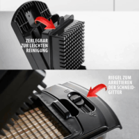 Gefu TREPPO 2.0 Multifunkciós 6 darabos Konyhai szeletelő - Fekete / Ezüst