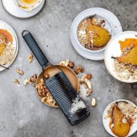 Microplane 43000 Black Sheep Rozsdamentes acél Durva konyhai reszelő