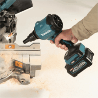 Makita AS001GZ XGT Akkus Légfúvó 40V - Kék/Fekete (Akku és töltő nélkül)