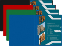 Office Depot Plastweld A4 PVC Villámzáras mappa - Piros