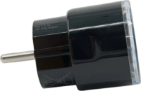 Shelly Plug PM Gen3 Okos WiFi / Bluetooth dugalj fogyasztásméróvel - Fekete